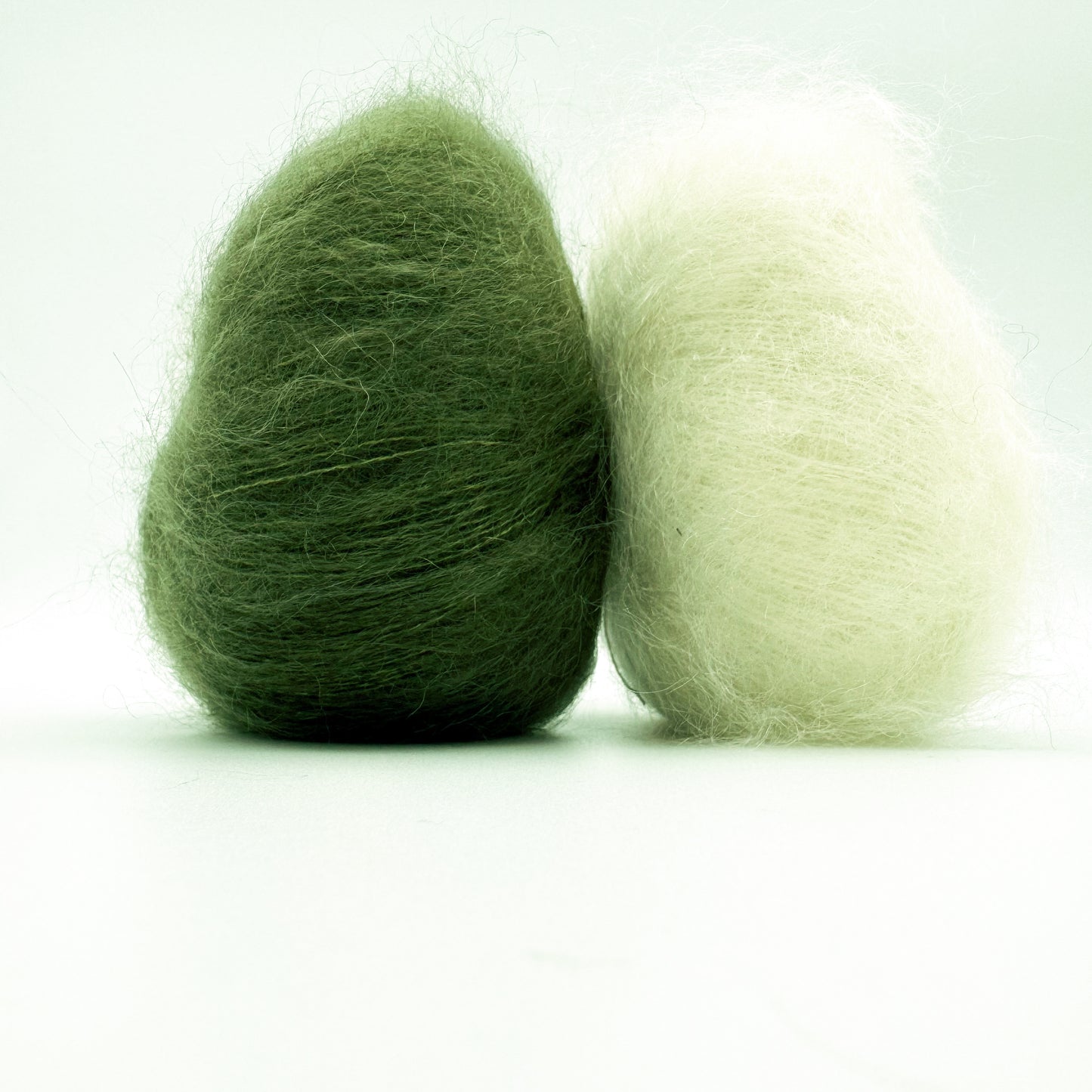 Mohair Sport - Mossgrön
