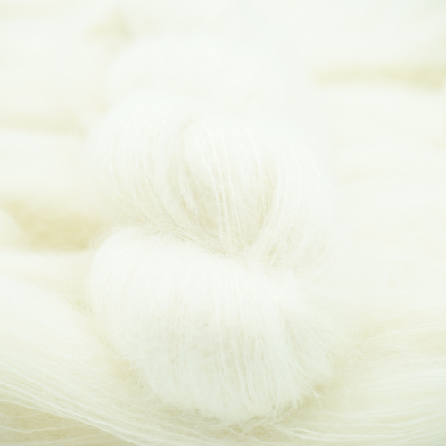 Mohair sport - Ufarvet - A Knitters World